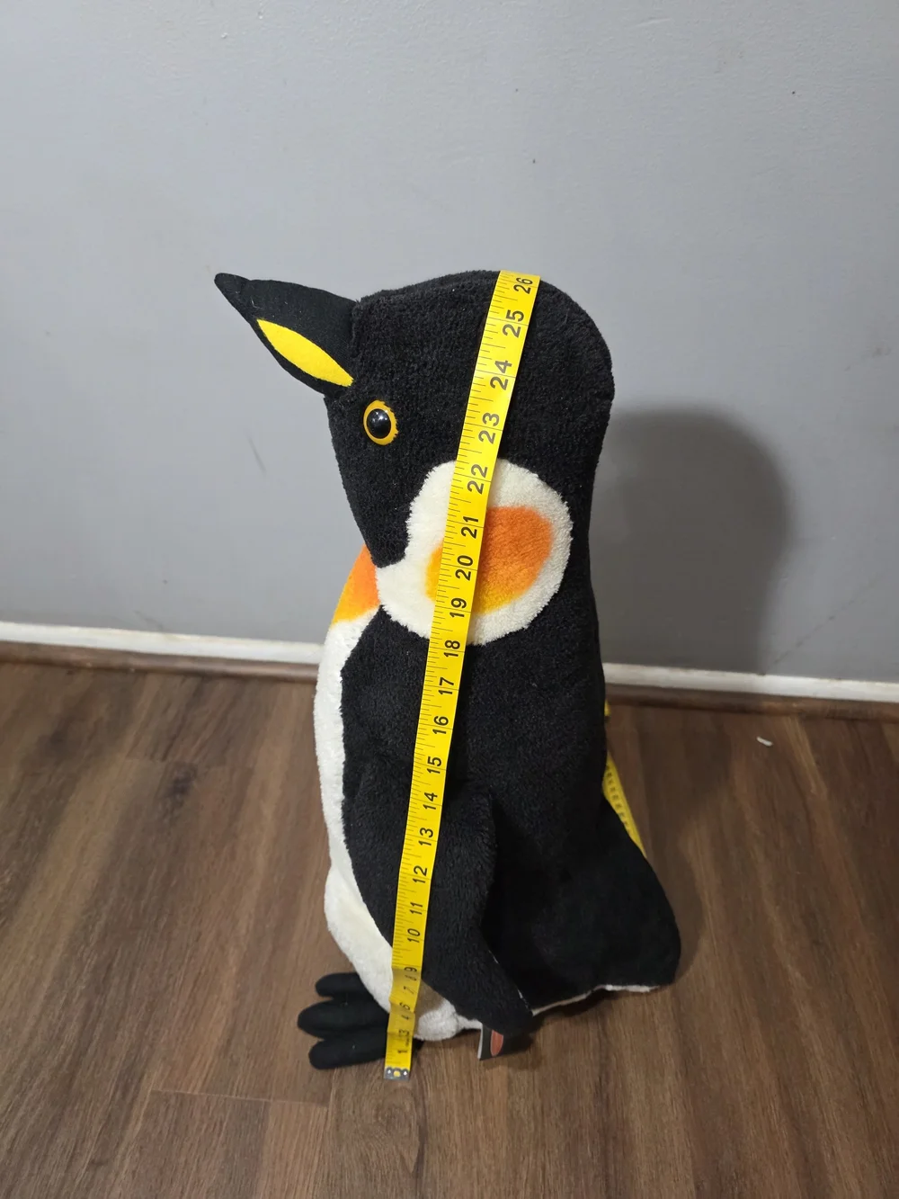 Plush Penguin Toy - Black and White Soft Stuffed Penguin